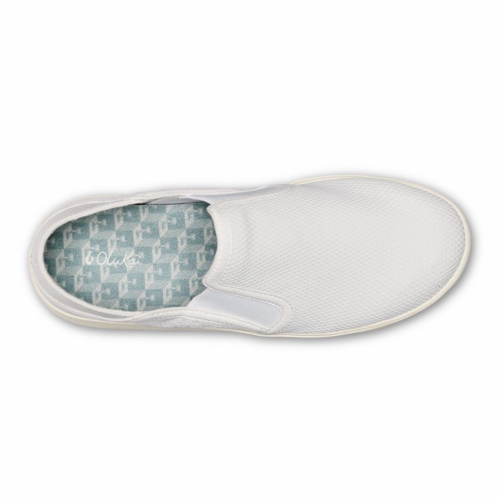 Olukai Women's Ki Ihele Slip On Shoe - Bright White US356-471